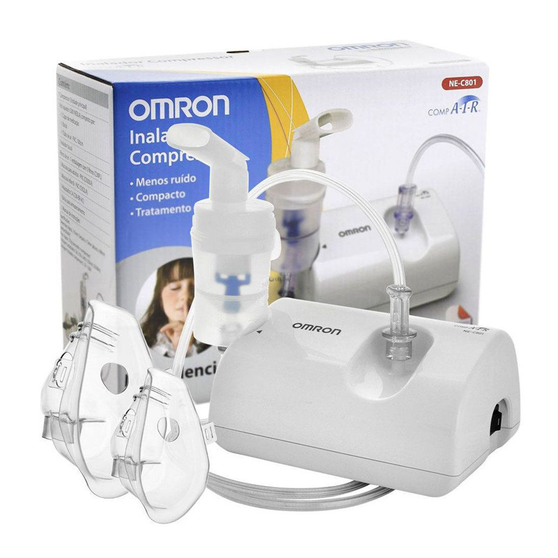 Nebulizador a Compresor con Mascarilla – Omron