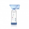 Aerocamara con mascarilla con sistema bi valvular adulto con indicador soro de inhalacion incorrecta-Silfab