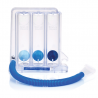 Ejercitador pulmonar adulto con 3 balones triflo II-teleflex Rusch Hudso