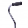 Baston de 4 patas base grande de aluminio cromado regulable de 74 a 96 cm capacidad de 136kg-DRIVE