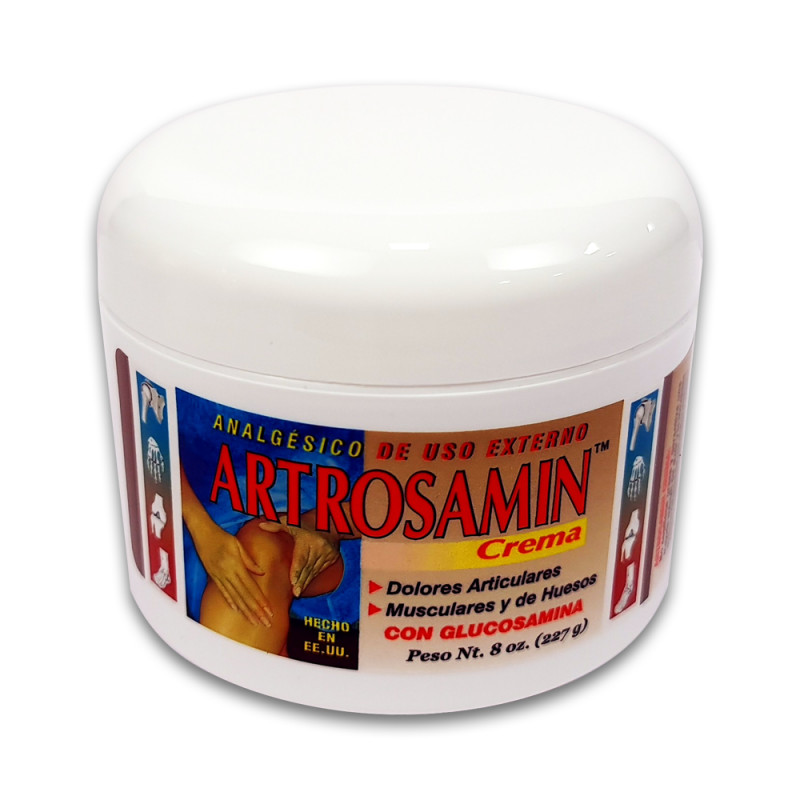 Crema para rigidez y dolor articular con glucosamina, coindritina, colageno x 227gr -Interfarma