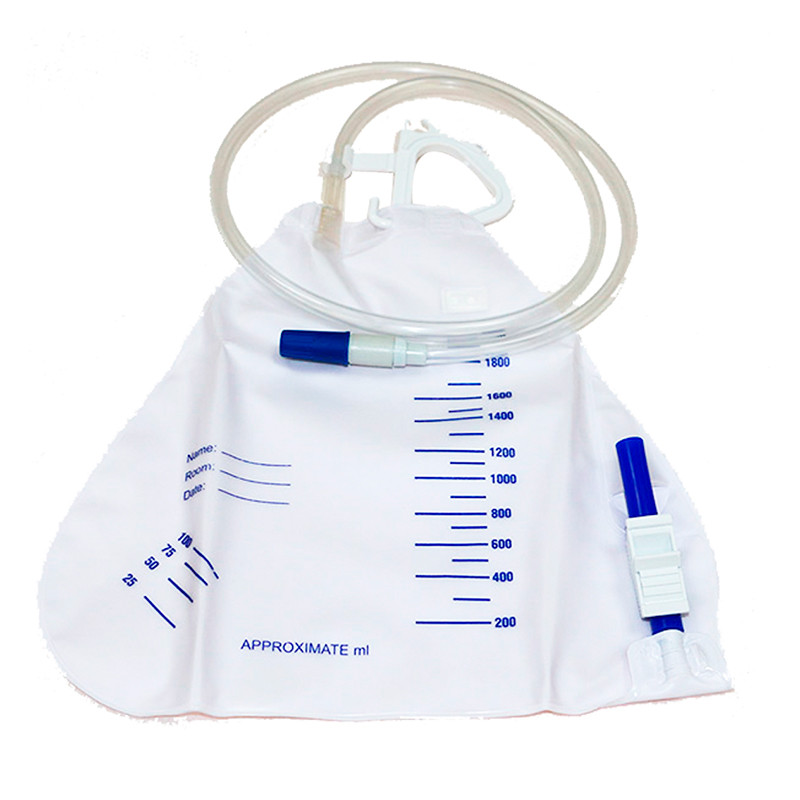 Bolsa colectora de orina adulto de 2 lt