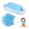 Barbijo Desechable 3 Pliegues con Elástico x50 Azul – HP