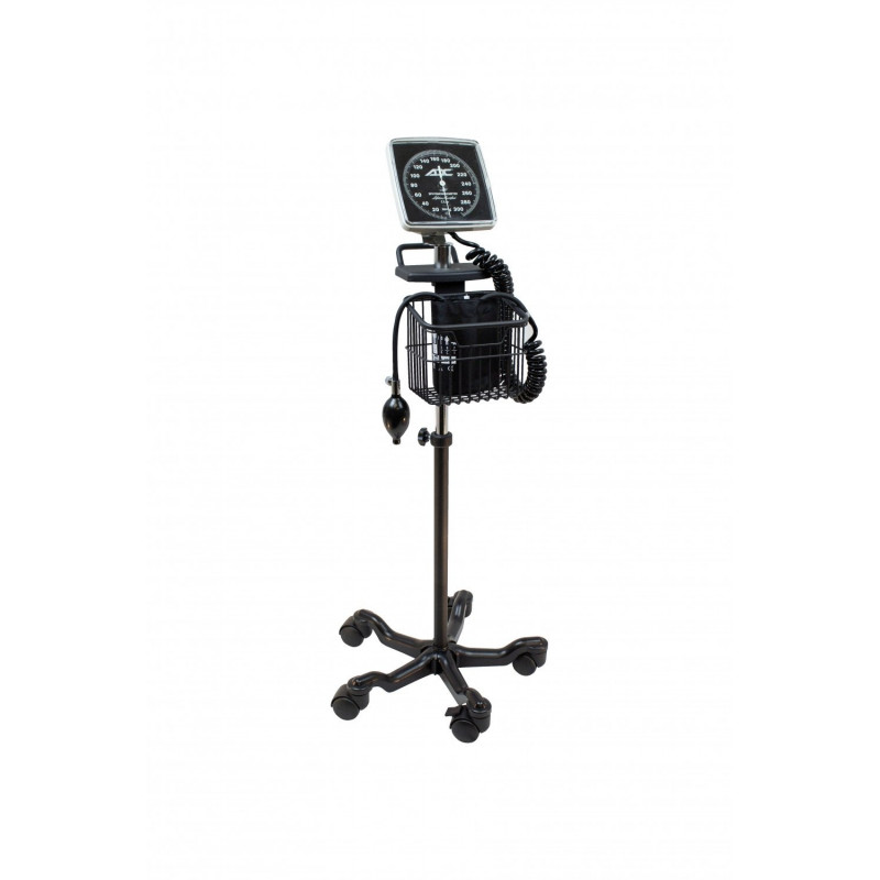 Tensiometro aneroide con base movil adulto de 23 a 40 cm con abrazadera libre de latex-Adc
