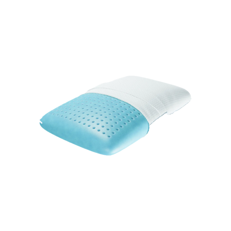 Almohada ultra ligera con textura perforada y funda transpirable theralastic - Theramart