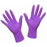 copy of GUANTES D/NITRILO COLOR VIOLETA X 100UN