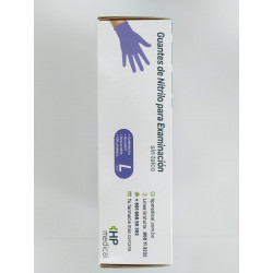 copy of GUANTES D/NITRILO COLOR VIOLETA X 100UN