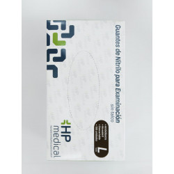 Guantes de Nitrilo color negro Talla S x 100 uni