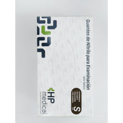 Guantes de Nitrilo color negro Talla S x 100 uni