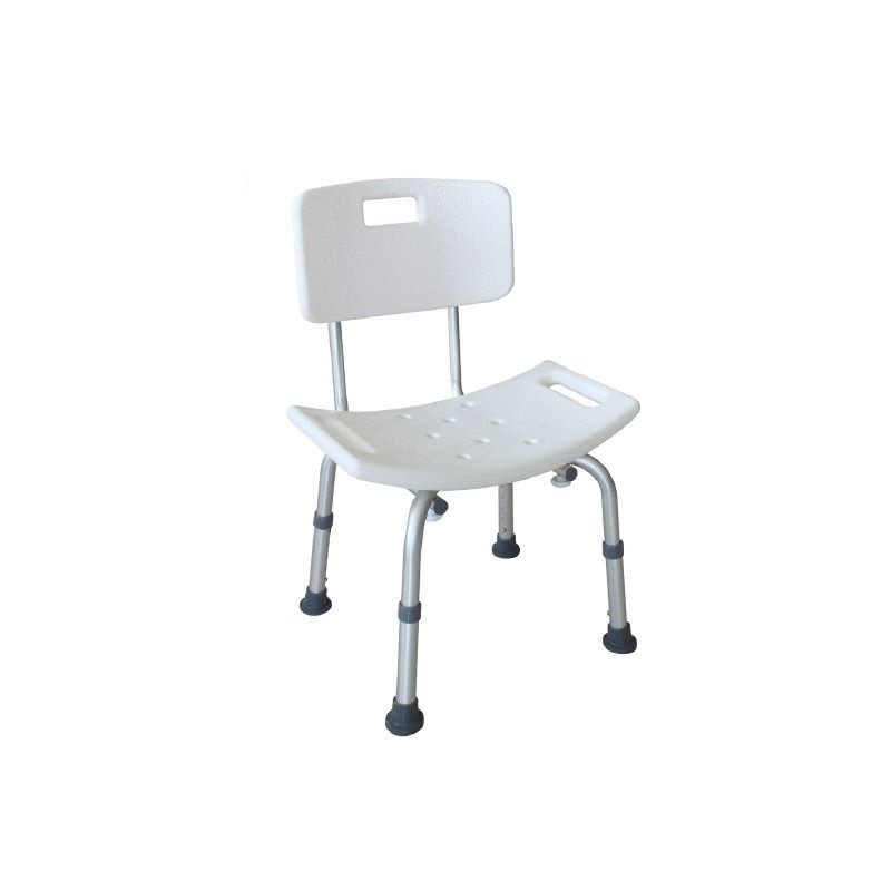 Asiento para baño y ducha con respaldar - Amc
