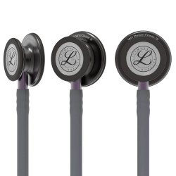 Estetoscopio doble campana ahumada vast.gris violeta tubo gris clasico III tm 5873 littman