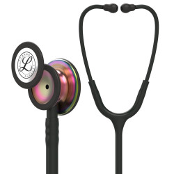 Estetoscopio clasico III adulto negro campana arco iris littman 5870