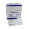 Aguja descartable 27G x 1/2 amd X 100 unidades