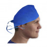 Gorro para cirujano descartable color celeste x 100 piezas con tiras-Amd