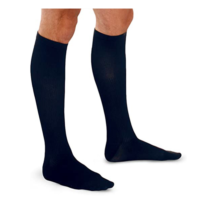 Media para hombre color negro tamaño grande compesion 20-30 mmhg-Therafirm