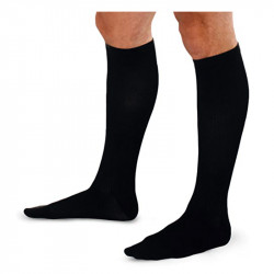 Media para hombre color negro tamaño grande compesion 20-30 mmhg-Therafirm