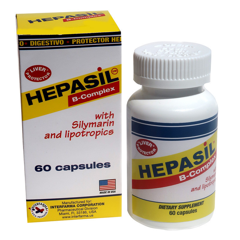 Capsula protectora hepatico con silimarina 75mg, lecitina 50mg, inositol 100mg x 60un -Interfarma