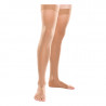Media hasta el muslo almond tamaño grande compresion 30-40 mmhg arena-Therafirm