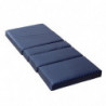 Colchon de esponja densidad 21 de 190x90x15cm articulado de 3 movimientos con forro de cuerina