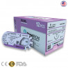 Hilo catgut cromico numero 2-0 con aguja de 36mm 1/2 circulo de 75cm