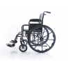 Silla de rueda de acero cromado con poza brazo corto - Intco