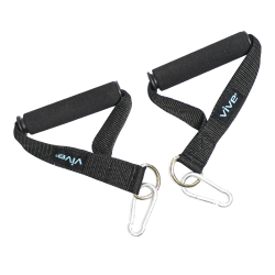Bandas de resistencia para tubo, clips metálicos, mangos/loops, anclaje para puerta - Vive