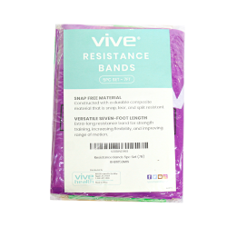 Bandas de resistencia rectas de 6', xlight a x-heavy, 5 u.  - Vive