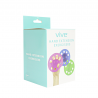 Ejercitadores de extensión de mano, squeeze ball, 3 tensiones, 3 pk-Vive