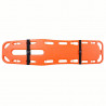 TABLA ESPINAL D/PLASTICO 184 X 45 X 6CM C/3 CINTURONES-RED LEAF