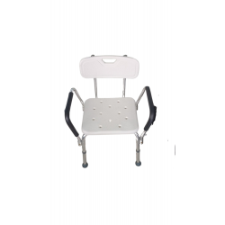 Asiento para baño con respaldar - AMC