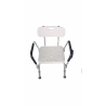 Asiento para baño con respaldar - AMC