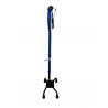 Baston cuadruple de 4 patas color Azul - Vive Health