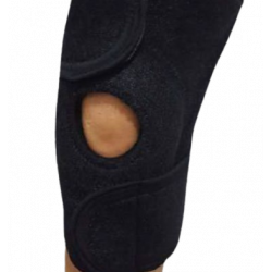 Rodillera Abierta con Sostén Rotuliano y Varillas Flexibles Talla S – Neoprene | Century & Field