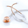 Estetoscopio Doble Camapana Oro Rosa/Blanco – ADC