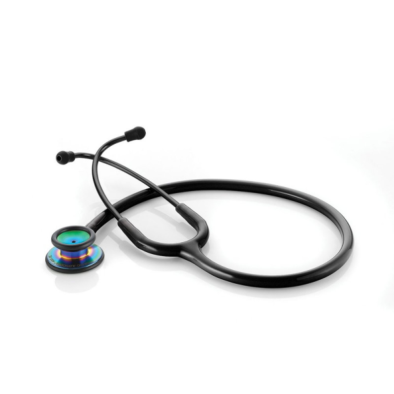 Estetoscopio Doble Negro Táctica Iridiscente – ADC
