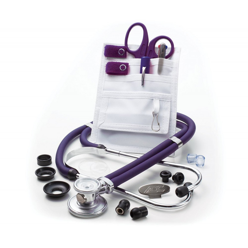 Estetoscopio Rappaport con Campana Doble Purpura 56cm - ADC
