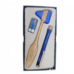 Estuche con martillo taylor y linterna con bateria AAA - AMD