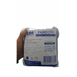 Paño para Limpieza y Desinfección Plus Azul x120 Unidades – Union Medical