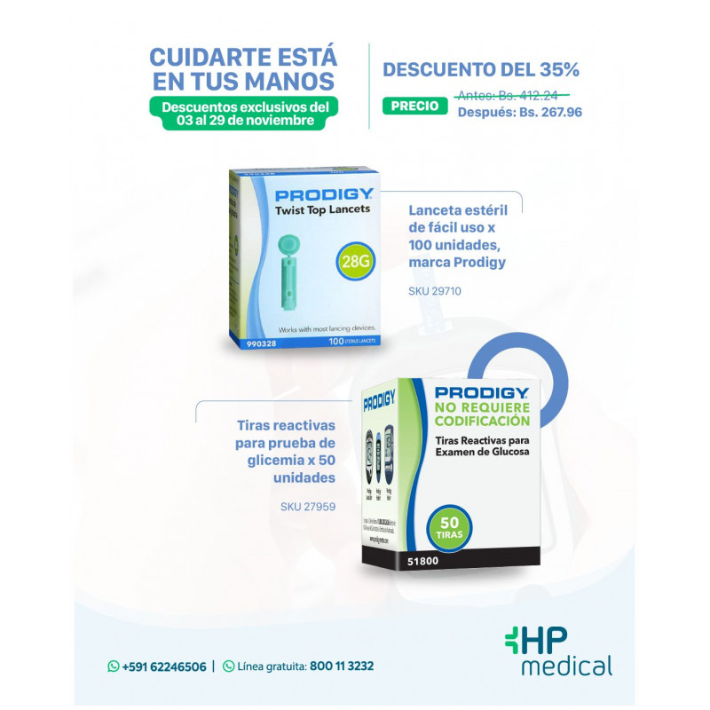 Combo 3 Cuidarte esta en tus manos