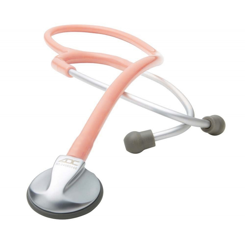 Estetoscopio pediatrico platinium color rosado-ADC
