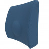 Cojin lumbar color azul de 35 x 34 x 12cm con espuma viscoelastica y funda hipoalergenica therashape-Theramart